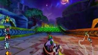 Tiny Temple Nintendo Switch Gameplay - Crash Team Racing Nitro-Fueled