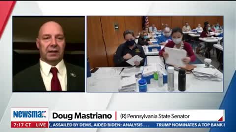 Sen. Mastriano on Newsmax: PA State Legislature on Path to Reclaim Electoral Votes Due to Fraud