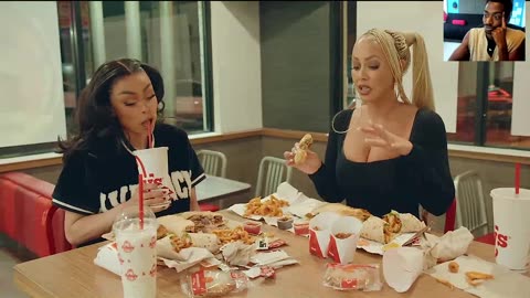 Amber Rose Trying Arby's for the FIRST TIME with Blac Chyna iantheproducer reacts