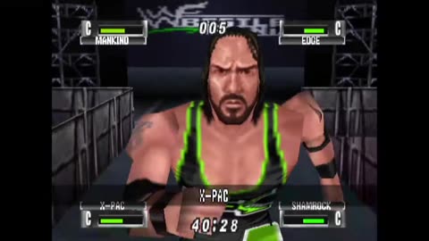 X-Pac Ring Run - WWF No Mercy - Game Play Only