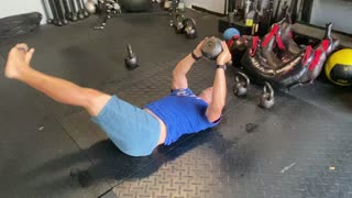 Exercise Technique #14 Kettlebell: Russian Twist Counter Balance