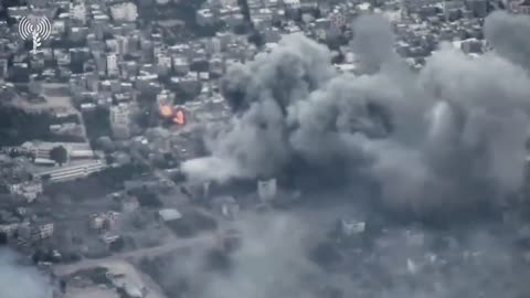 Israel releases a lengthy footage of its airstrikes targeting Gaza