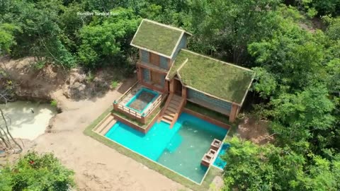 Building a Private Pool in a Luxury Two-Story House in 149 Days