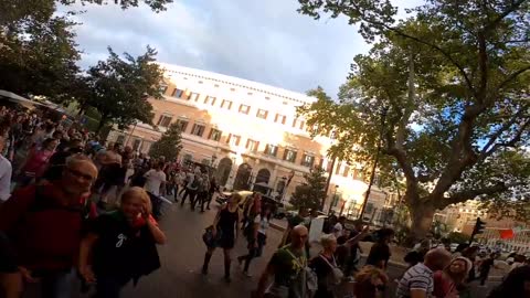 "F**K Joe Biden" Goes Global - Protesters in Rome Chant "F**k Joe Biden" as They Pass US Embassy