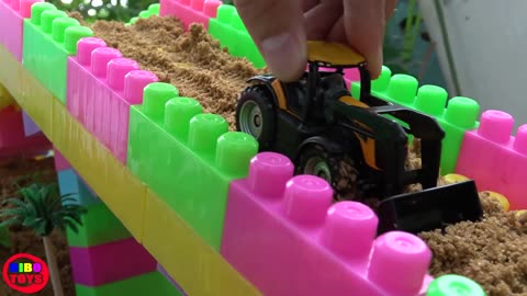 Construction Trucks for Children - Excavator for Kids - Songs for Children