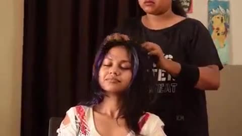 Head massag wow so amazing 👍😘🤩❤️👀