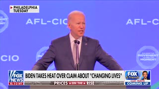 Joe Biden YELLS, Lies During Speech to Union Workers