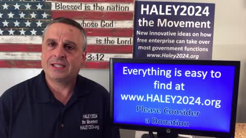 3 Minute Intro to Haley2024 the Movement