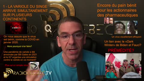 Extrait du WEBJOURNAL du 20 mai 2022 - La variole du singe - Bidon