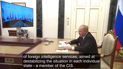 VERY IMPORTANT: Putin Addresses Russian Security Council and CIS Members – Full