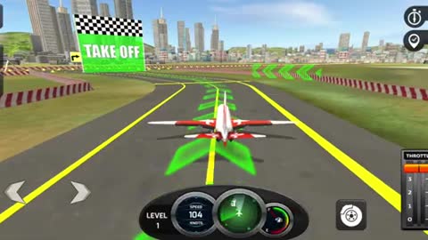 Airplane Real Flight Simulator 2020 Plane Games Android Gameplay