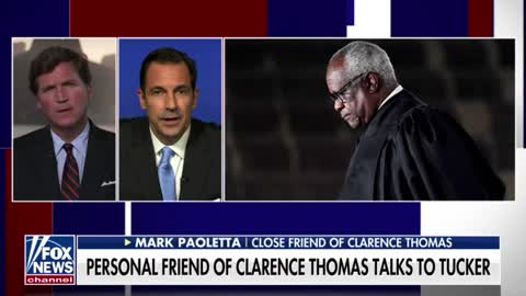 Mark Paoletta, a friend of Justice Clarence Thomas, says "The left is racist..."