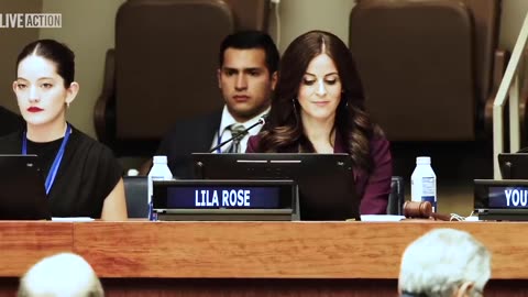 Lila Rose Addresses The United Nations Calling For Human Rights Protections For Unborn Children