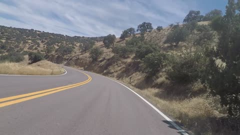 Motorcycling on California HWY 58.mp4
