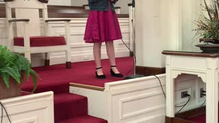Lydia sings “You Are the Shepherd”