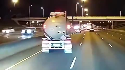 vaxxident? tanker truck creates a big problem