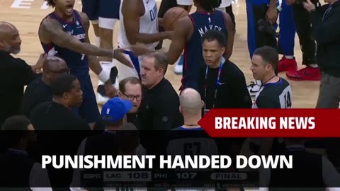 NBA Hands Down Punishment To Kelly Oubre Jr, Nick Nurse Over Ref Incident