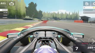 f1 mobile racing spring warmup event Belgium