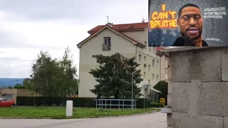 I can't breathe Tribute to George Floyd from Europe Slovakia