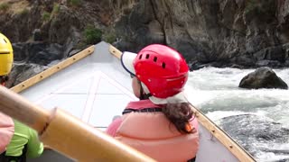 Navigating Wild Sheep Rapid, Snake River