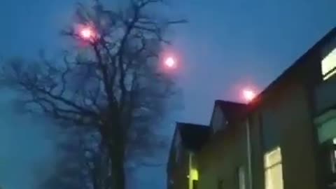 Ball of light in the sky. UFO
