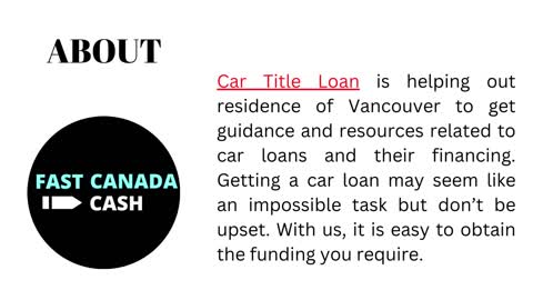 Turn Your Car Into Cash With Car Title Loan