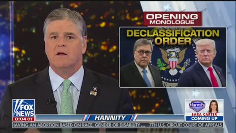 Hannity slams Comey over op-ed that shows he is in 'full panic mode'