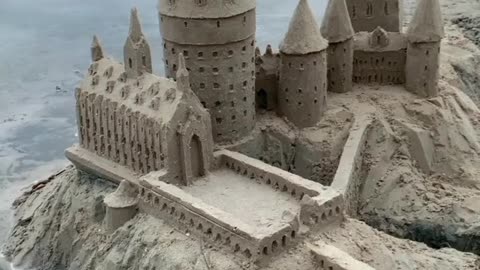 Awesome Sand Sculpture 🤩💓 Favourite 1-5?