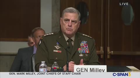 Joint Chiefs Chair Gen. Milley Clarifies Biden Global Warming Threat Assessment