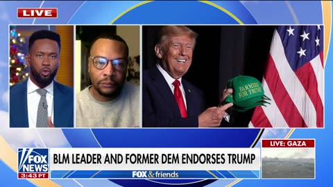 'I STUMP FOR TRUMP': BLM leader calls out Democrats, endorses Trump