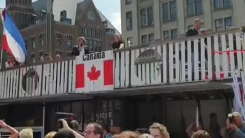 General Flynn made it to the Dam square! Amsterdam_The Netherlands