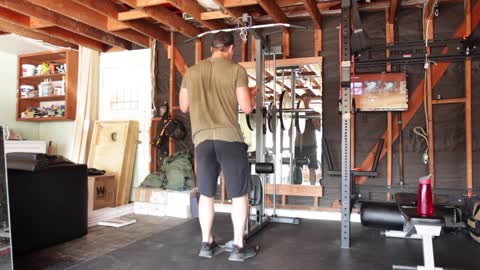 Home Gym XMark Lat Pulldown | DIY Garage Gym | Review (2020)