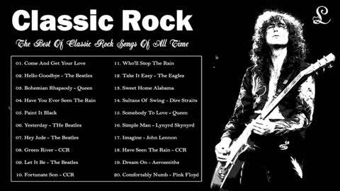 Classic Rock Greatest Hits 60s & 70s and 80s