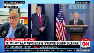 CNN Analyst Thinks He Knows Why Fauci Is Retiring (VIDEO)