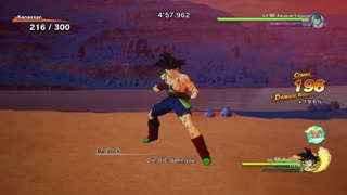 TRAINING WITH BARDOCK LEVEL 60 (DRAGON BALL Z KAKAROT)