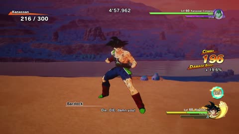 TRAINING WITH BARDOCK LEVEL 60 (DRAGON BALL Z KAKAROT)