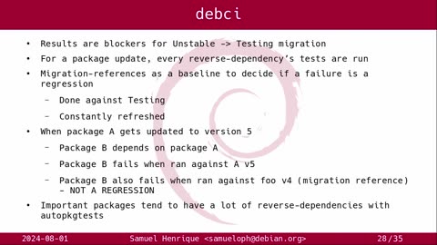 DebConf24 - The secret sauce of Debian