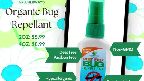 Greenerways Organic Bug Spray