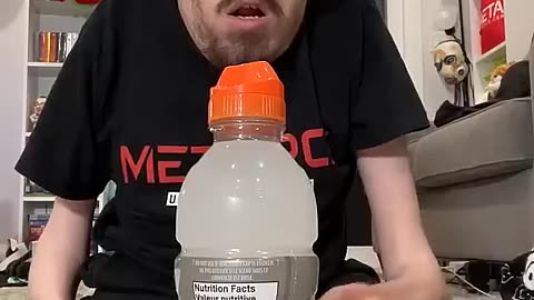 Bottle trick video posted by a man (Information hubb)