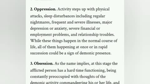 Demon Possessed People ....