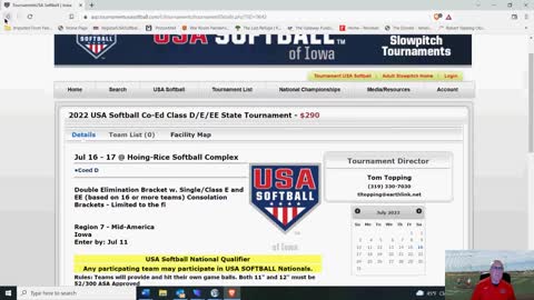 2022 USA Softball of Iowa State Council Meeting - 3-29-22