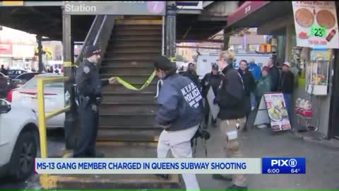 MS-13 gang member charged in deadly Queens subway platform shooting
