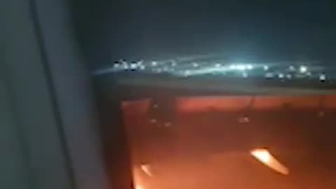 🔥An Air India plane caught fire during take-off in India. The Airbus A320