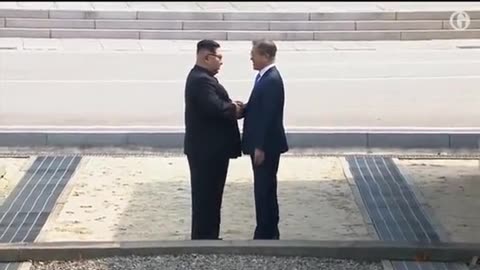 North And South Korea Shake hands for the first time - huge news