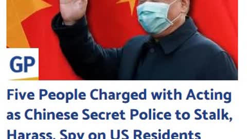 5 People Charged with Chinese Secret Police to Stalk, Harass, Spy on US Residents Critical of China