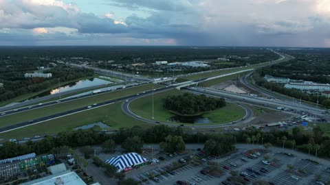 Drone Hyper Laps Video Backed Up Bumper to Crazy Bumper