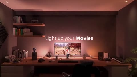 Philips Hue - Tingkatkan pencahayaan di area hiburan Anda!