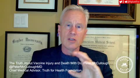 Dr. Peter McCullough: "187,000 May Have Died After the Vaccine"
