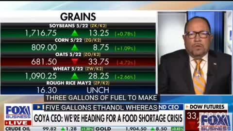 Goya Foods CEO Discusses the Engineered Food Shortages