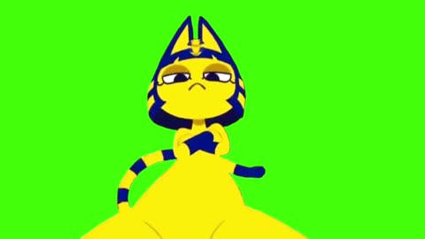 zone ankha dance green screen